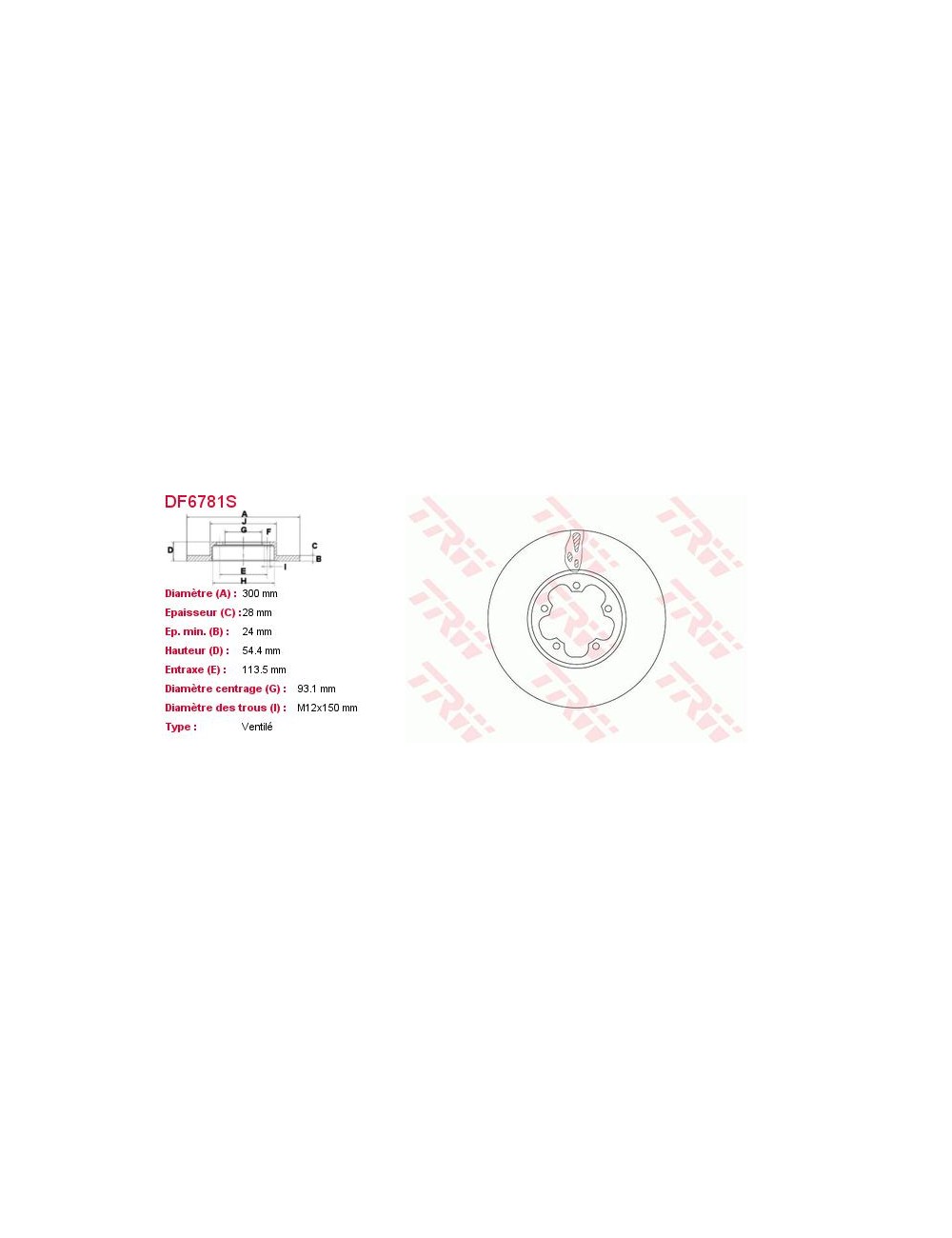 DISQUE UNITAIRE DISQUE UNITAIRE